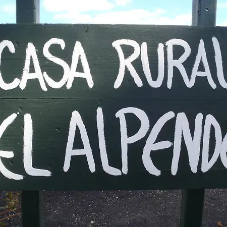 Casa Rural El Alpende Venkovský dům *
